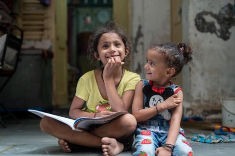 niña leyendo