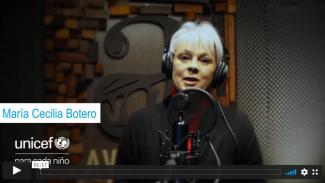Maria Cecilia Botero Embajadora UNICEF