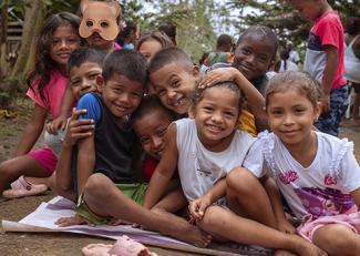 Niños Sonriendo